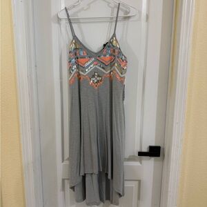 NWT Express Women’s midi dress with sequins, size L